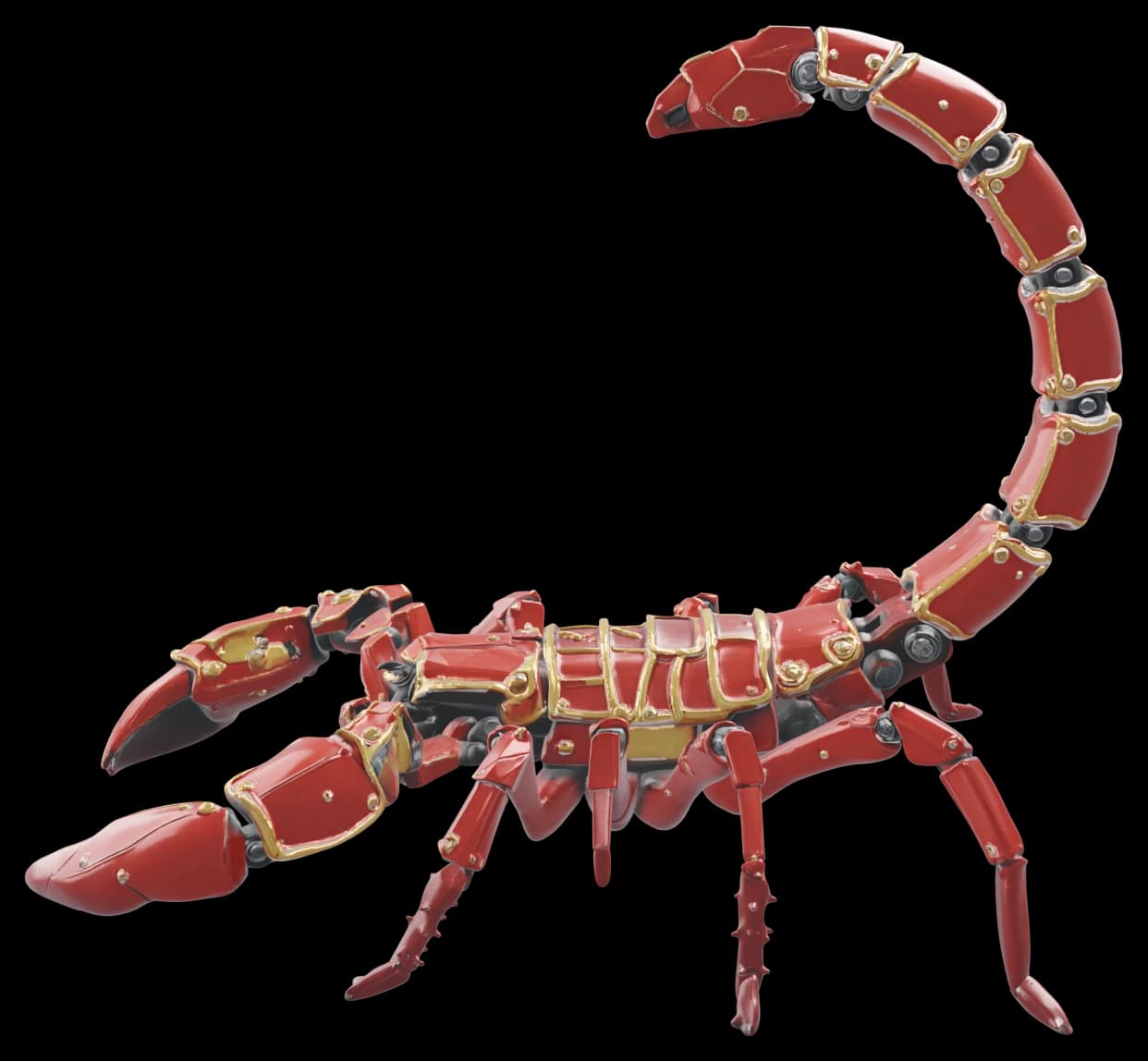 A generated mecha scorpion