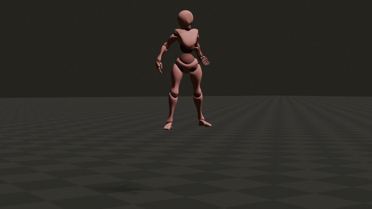 A motion clip generated with Orbie