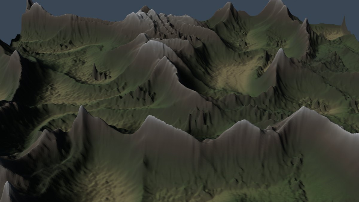 Generated terrain